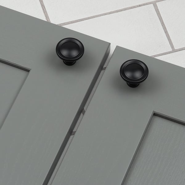 Handle & Home Matt Black Handle and Coordinating Knob