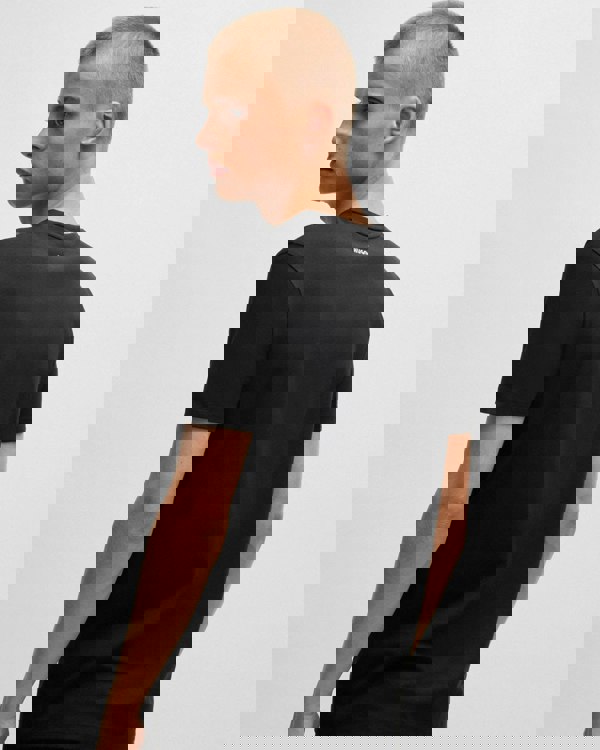 HUGO-V 2-Pack Mens V-Neck T-Shirts in Stretch Cotton  - White/Black 960