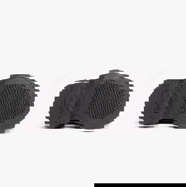 Grafters MORGAN XM620A Unisex Leather Oxford Shoes Black