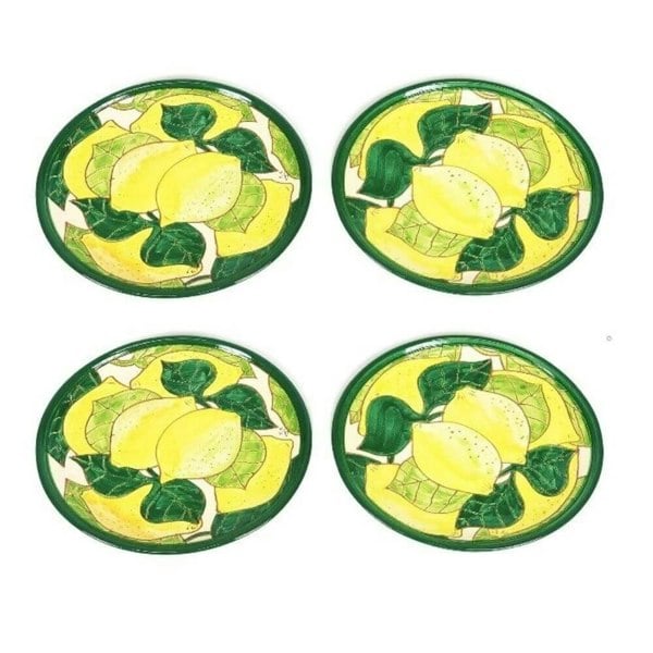 set of 4 small appetiser plates