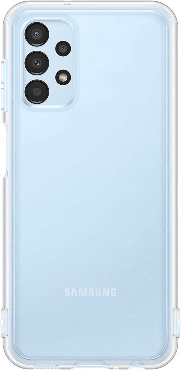 Samsung Galaxy A13 Soft Clear Cover Transparent - EF-QA135TTEGEU