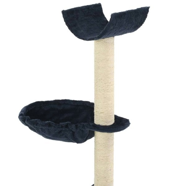Berkfield Cat Tree with Sisal Scratching Posts 105 cm Blue