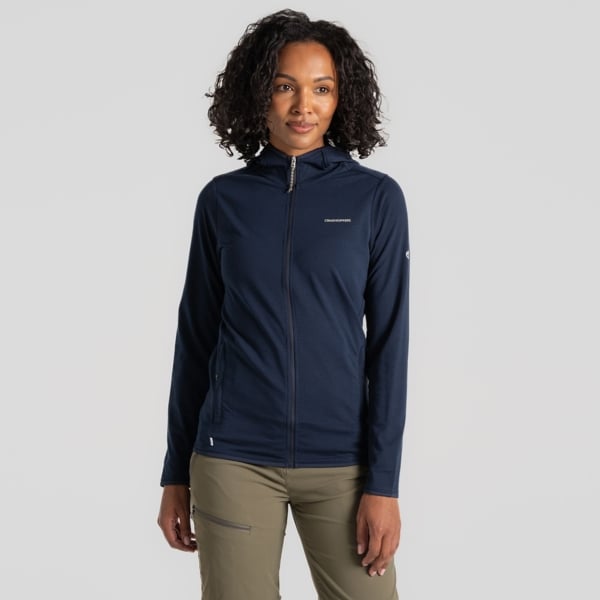 Craghoppers Women's Afia Nosilife Hooded Jacket - Blue Navy