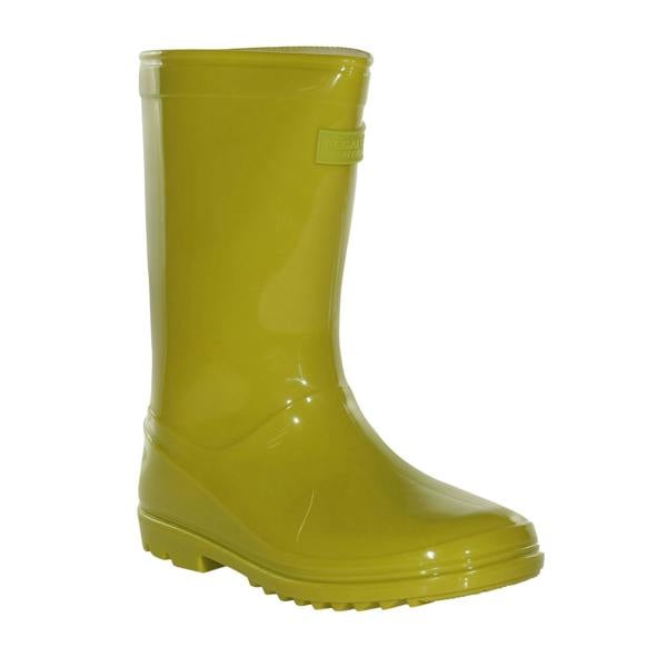 Regatta Childrens/Kids Wenlock Wellington Boots - Dark Tang - 