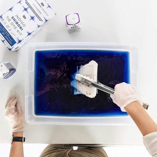 Rit Indigo Shibori Tie Dye Kit for All Unique Patterns 2x 8oz