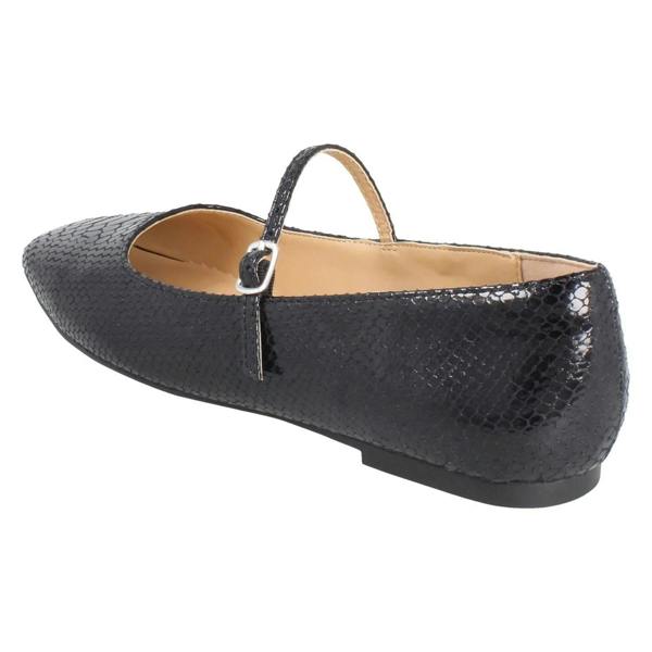 Clarks Ladies Clarks Mary Jane Ballerina Flat Shoes Emelina Gem