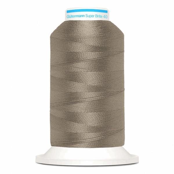 Gutermann Super Brite Polyester 40 Embroidery Thread 1000m Polyester Thread Suitable For Embroidery
