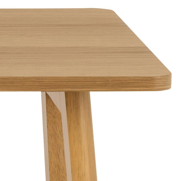 Wyld Haus Quietwood Oak Wood Office Desk