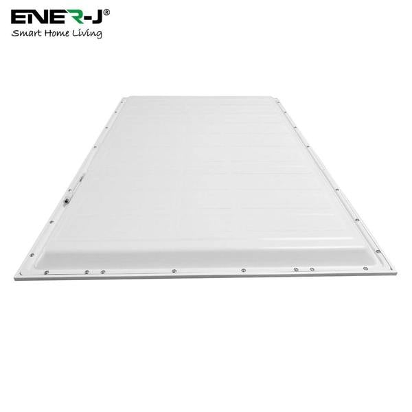 ENER-J Pack of 2 CCT Switchable 60W LED Panel Light, Size 1195x595 mm