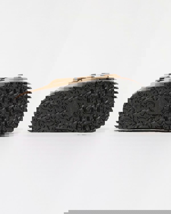 Birkenstock Papillio Florida III Flex Womens Nubuck Platform Sandals - Sandcastle