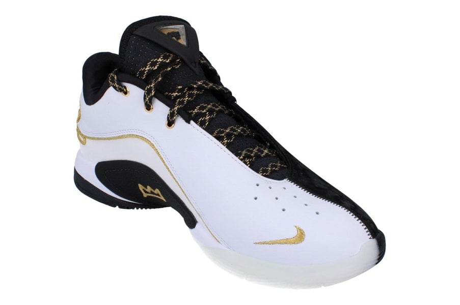 Nike Lebron Xxii Mens Basketball Trainers Hv8454  100 - White Black Metallic Gold 100 - Photo 3
