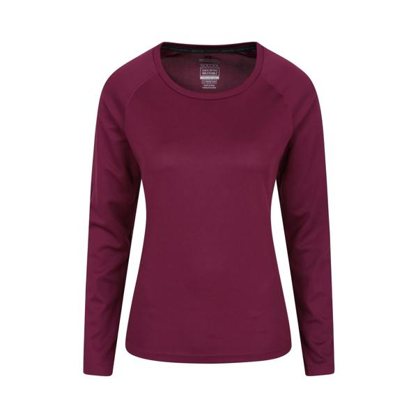 Mountain Warehouse Womens/Ladies Endurance Long-Sleeved Top - Pink