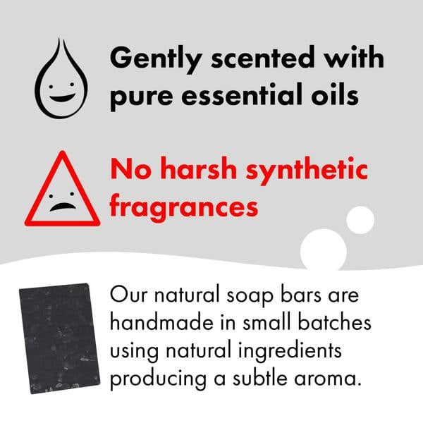Friendly Soap 3 Pack - Natural Soap - Detox Bar - Activated Charcoal - Rosemary & Lime