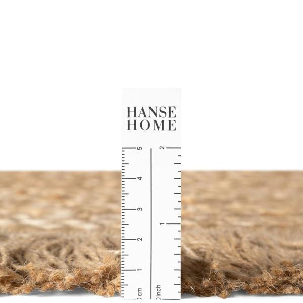 Hanse Home rug with a measurement scale on a white background