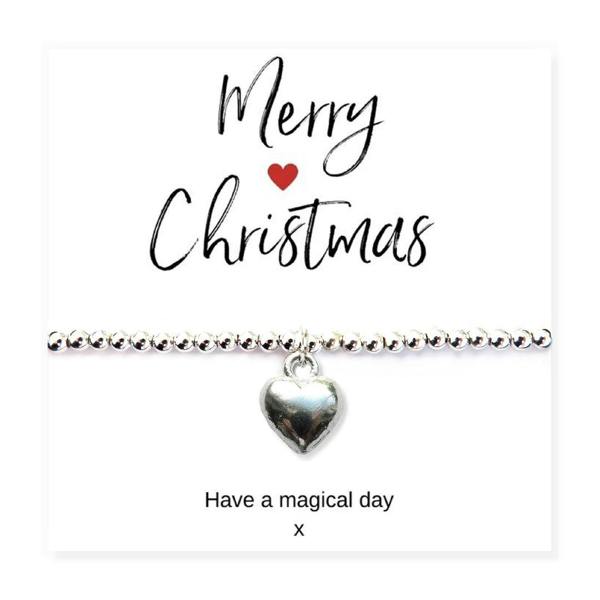 Aye Do Gifts Small Merry Christmas Gift Hamper | Bracelet, Chocolates & Candle