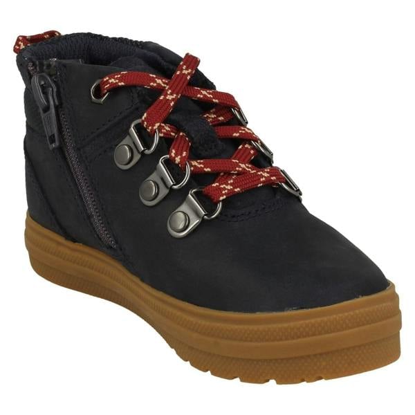 Clarks Boys Clarks Lace Up Detailed Ankle Boots Nova Hike T