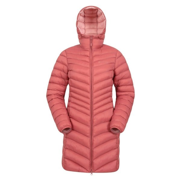 Mountain Warehouse Womens Florence Long Padded Jacket - Rust