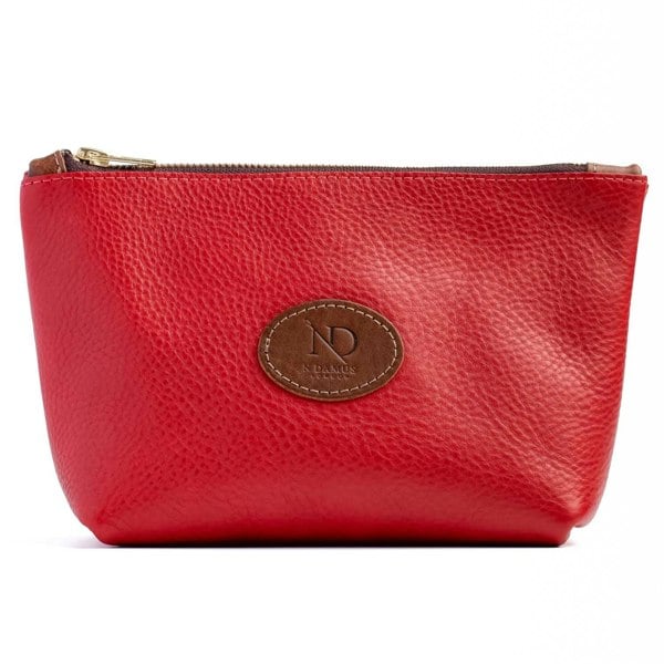 N'Damus London Atlantic Crimson Toiletry Case