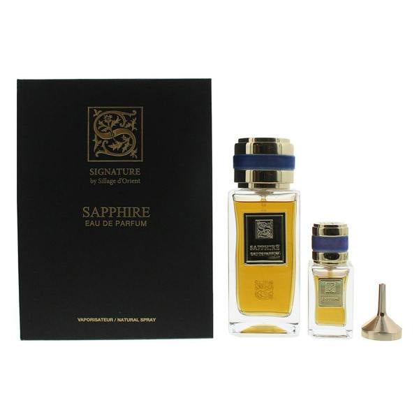 Signature Sillage D'Orient Sapphire Eau de Parfum 100ml & EDP 15ml Set