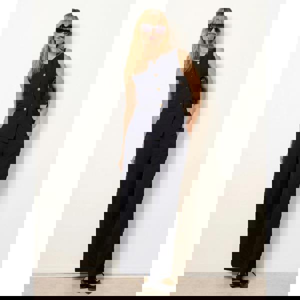 Blue Vanilla Tailored Two-Piece Co-Ord Set