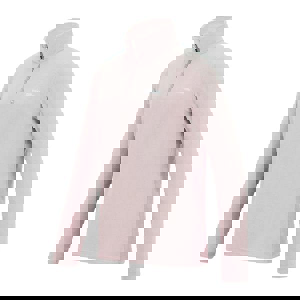 Regatta Great Outdoors Womens/Ladies Sweetheart 1/4 Zip Fleece Top - Pink Haze - 