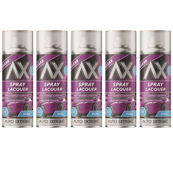 Auto Extreme 5X Auto Extreme Clear Lacquer Spray 400ml