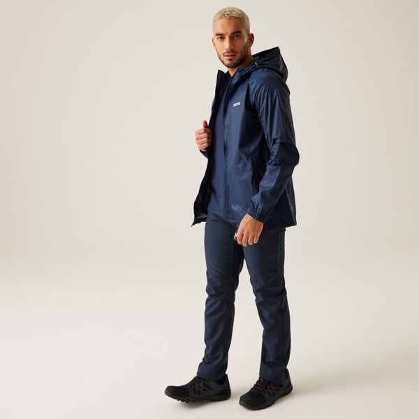 Regatta Men's Pack It III Waterproof Pack Away Jacket - Navy