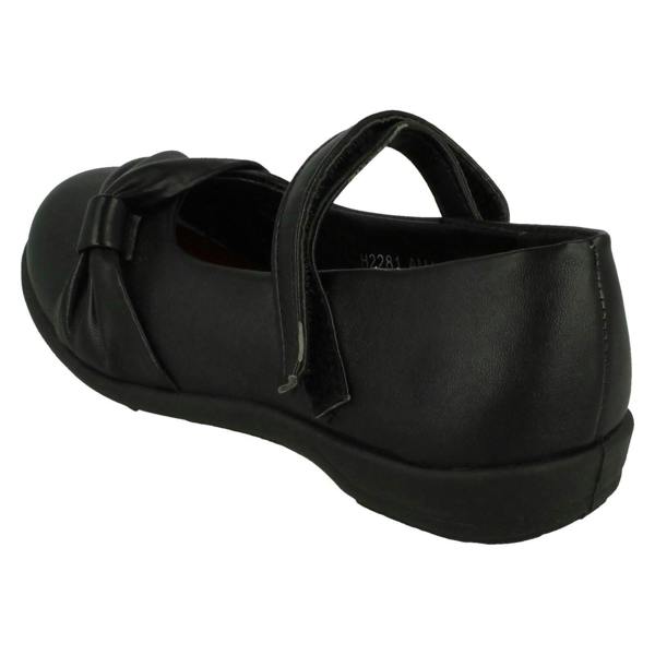 Spot On Girls Spot On Side Bow Detail School Shoes