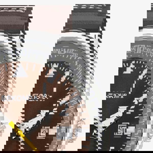 Sekonda Classic Aviator Brown Leather Strap Watch 3882