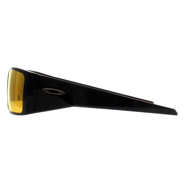 Oakley Sunglasses Heliostat OO9231-06 Polished Black Prizm Ruby
