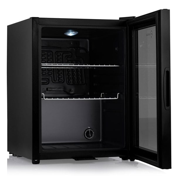 Subcold Super 35 litre beer drinks fridge black interior