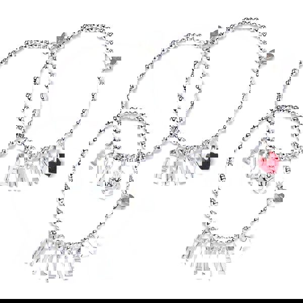 Personalised Silver Name Bracelet With Charm - MYLEE London
