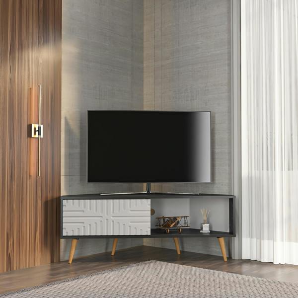 Decorotika Mora Modern Tv Stand TV Cabinet for TV's up to 63"