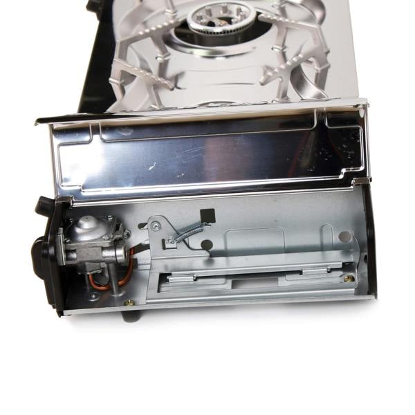 Close-up of a butane gas cartrige