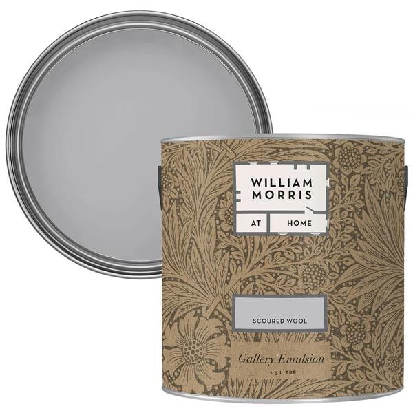 William Morris At Home Scoured Wool Gallery Emulsion 2.5L Emulsion Paint