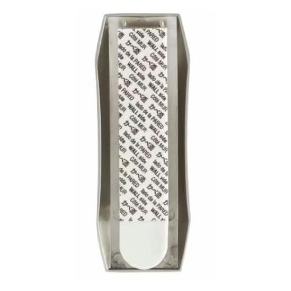 Command MR03-BN Large Modern Reflections Brushed Nickel Metal Hook 2.2kg - One Colour - 
