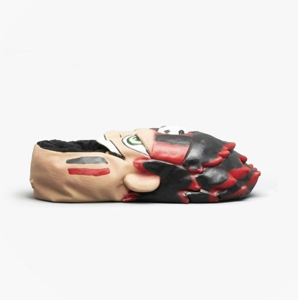 Shuperb IURY Mens Slippers Black/Red