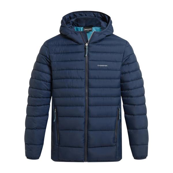 Craghoppers Mens Compresslite IX Hooded Padded Jacket - Blue Navy - 