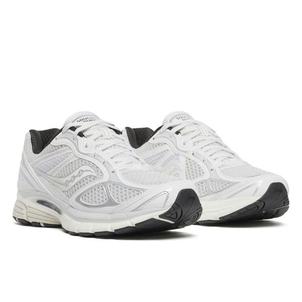 Saucony ProGrid Guide 7 White/Black Trainers