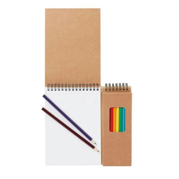 MidOcean Colopad Colouring Set - Beige - 