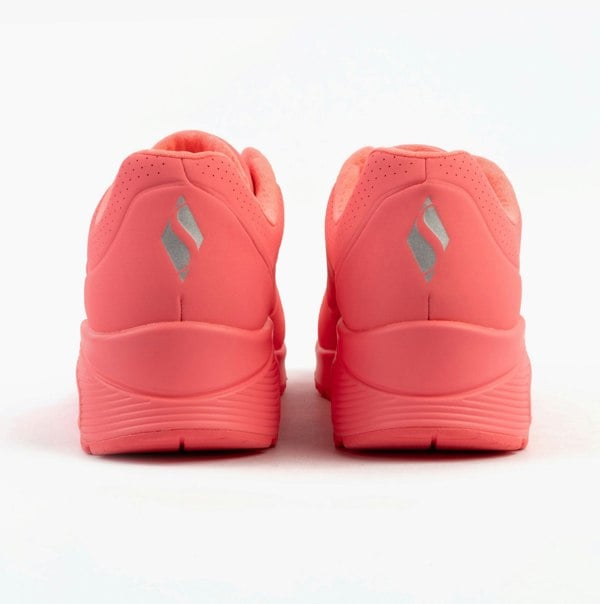 Skechers UNO - STAND ON AIR Womens Trainers Coral