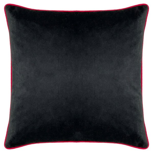 Furn Serpentine Animal Print Cushion Cover - Pink/Charcoal