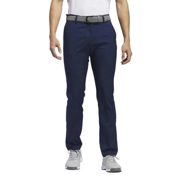 Adidas Mens Tech Tapered Golf Trousers - Navy - 