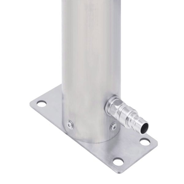 Berkfield Garden Water Column 80 cm Stainless Steel Round