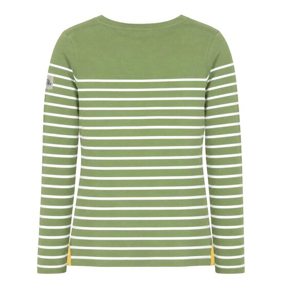 Lazy Jacks LJ97 - Long Sleeve Striped Breton - Sage