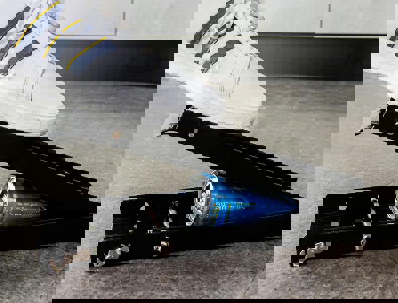 KitchenCraft Floor Standing Foot Operated Can Crusher