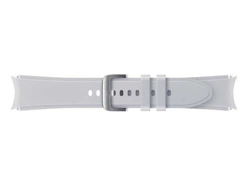 Samsung Galaxy Watch 4/5/5 Pro Ridge Sport Band 20mm M/L Silver - ET-SFR89LSEGEU