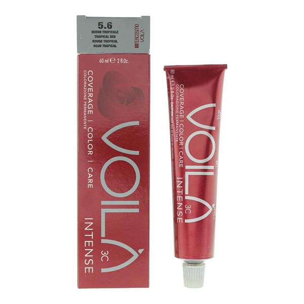 Intercosmo Voila 3C Hair Colour 60ml - 5.6 Tropical Red