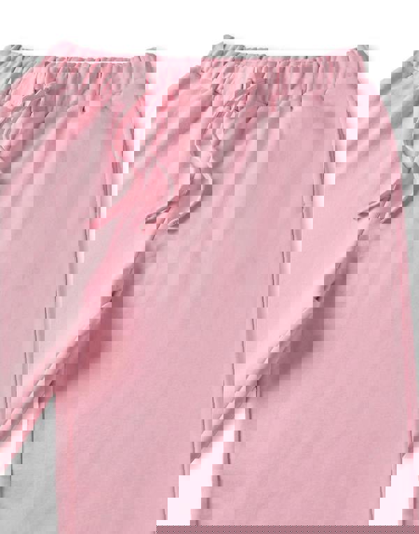 Barbie Womens Pink Leg Print Joggers