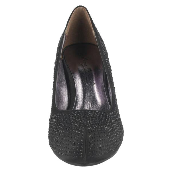 Anne Michelle Ladies Anne Michelle Satin Beaded Court Shoes